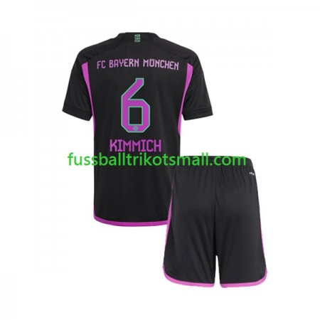 Fußballtrikots Bayern München Kimmich 6 Kinder 2023-2024 Kurzarm Auswärts-trikot kaufen